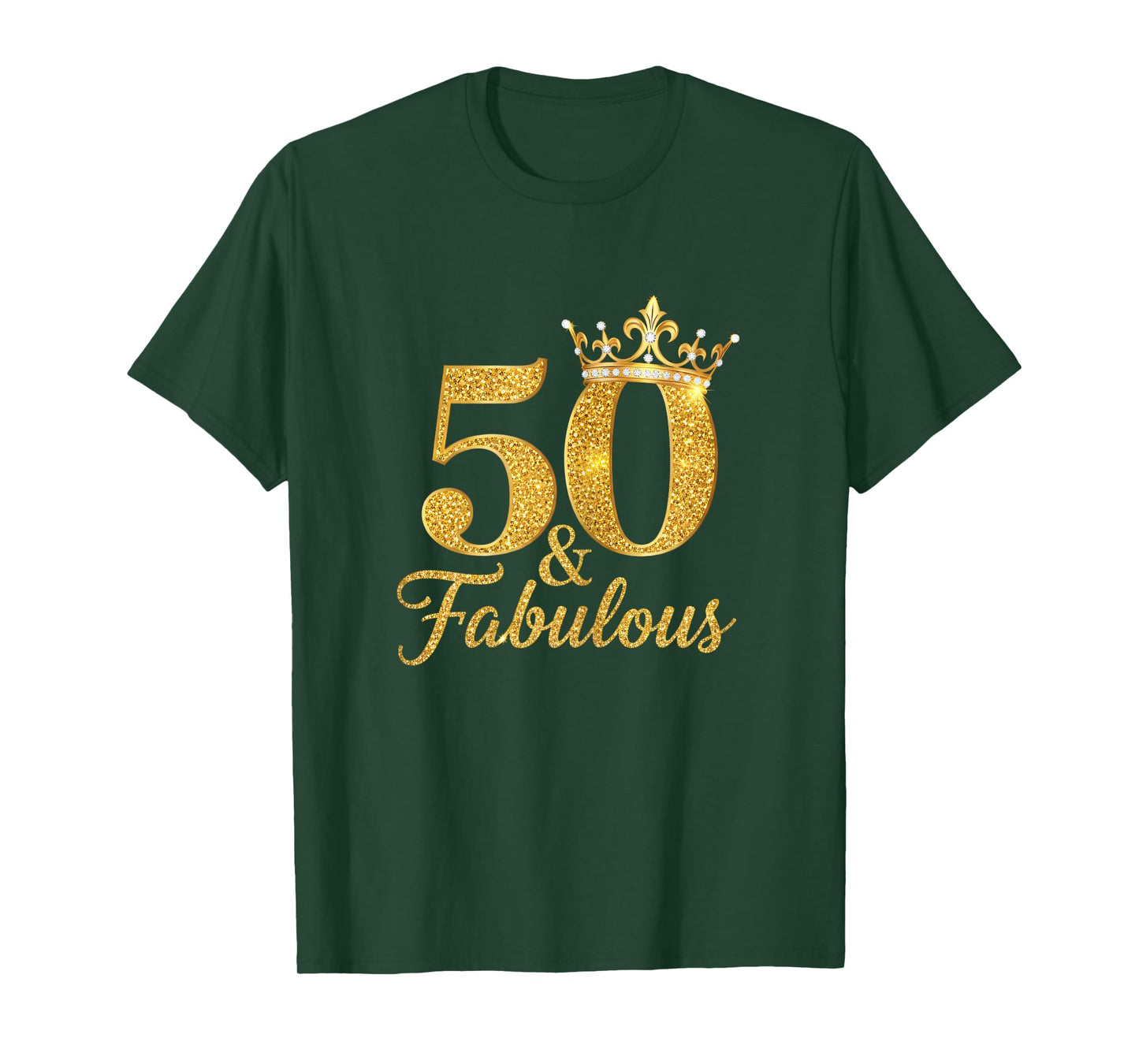 Fabulous and 50 Years Old 50th Birthday for Women T-Shirt