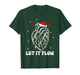 Let It Flow Anatomy Heart Cardiac Nurse Santa Hat T-Shirt