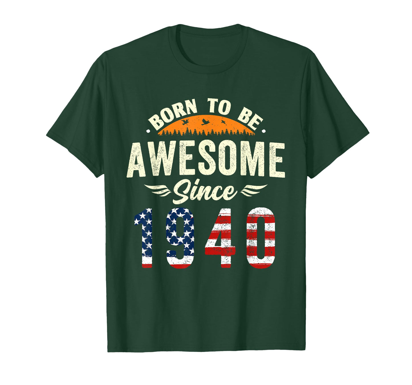 Vintage 1940 Birthday Gifts for Men Women 85 Years Old T-Shirt