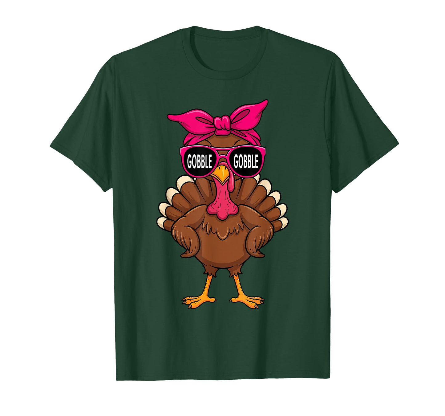 Gobble Turkey Day Happy Thanksgiving Toddlers Girls Kids Boy T-Shirt