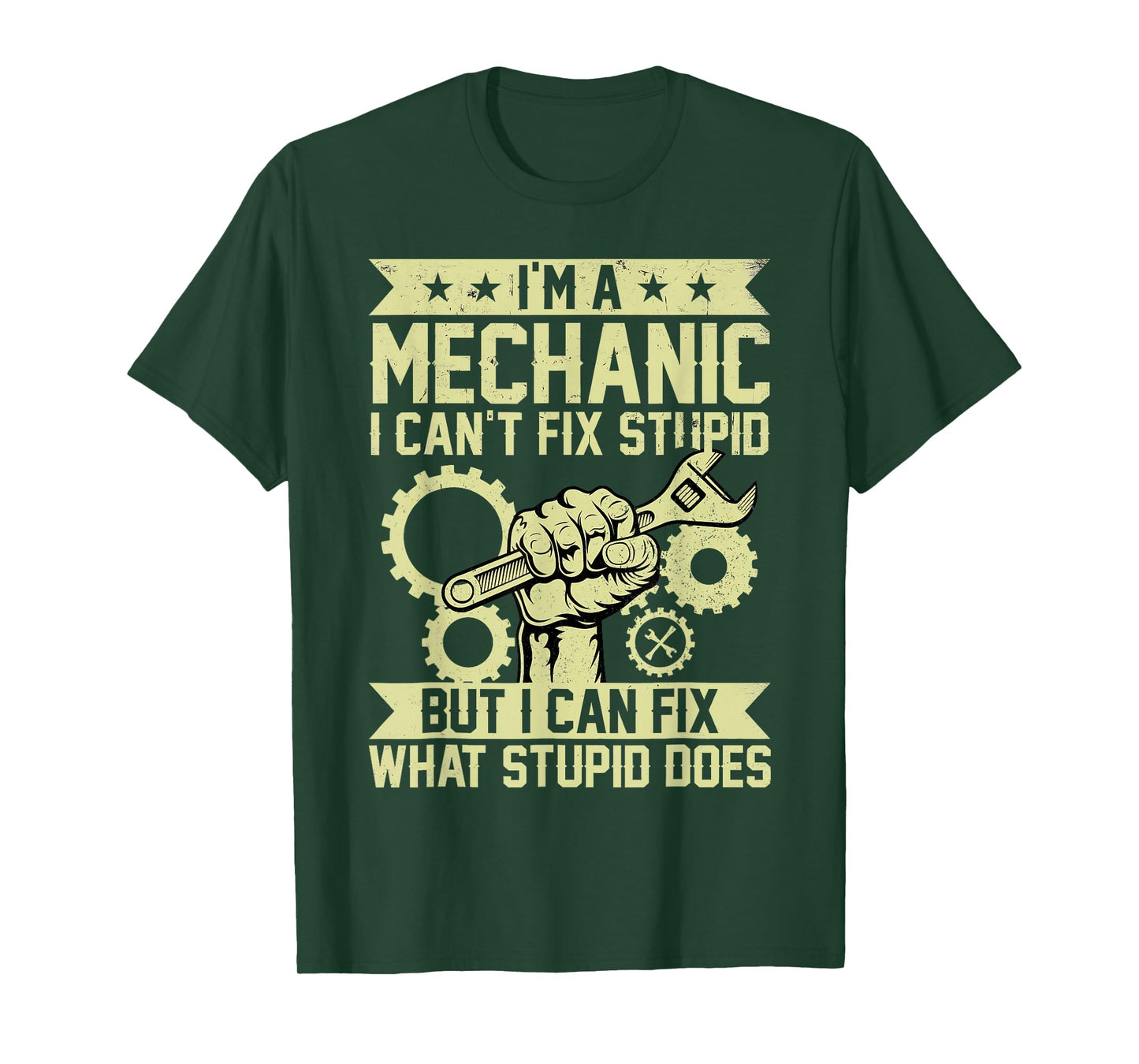 Funny Car Mechanic Engineer Men Women Kids Auto Mechanic T-Shirt