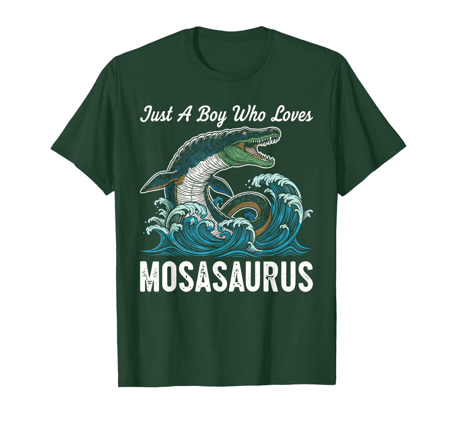 Just A Boy Who Loves Mosasaurus T-Shirt