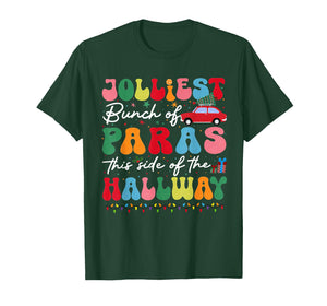Jolliest Bunch of Paras This Side of The Hallway Xmas Group T-Shirt
