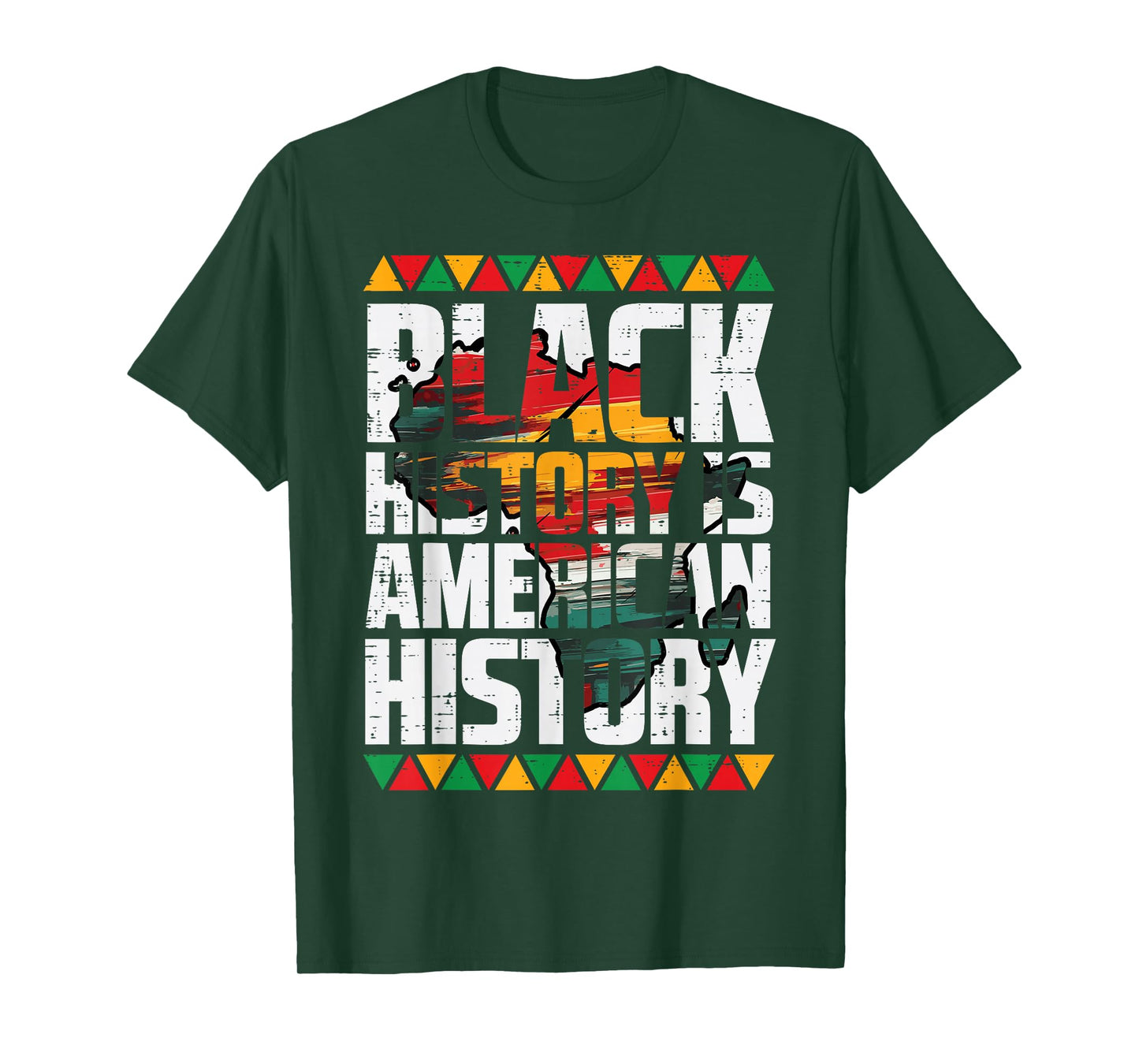 Black History is American History African Men Women Kids T-Shirt