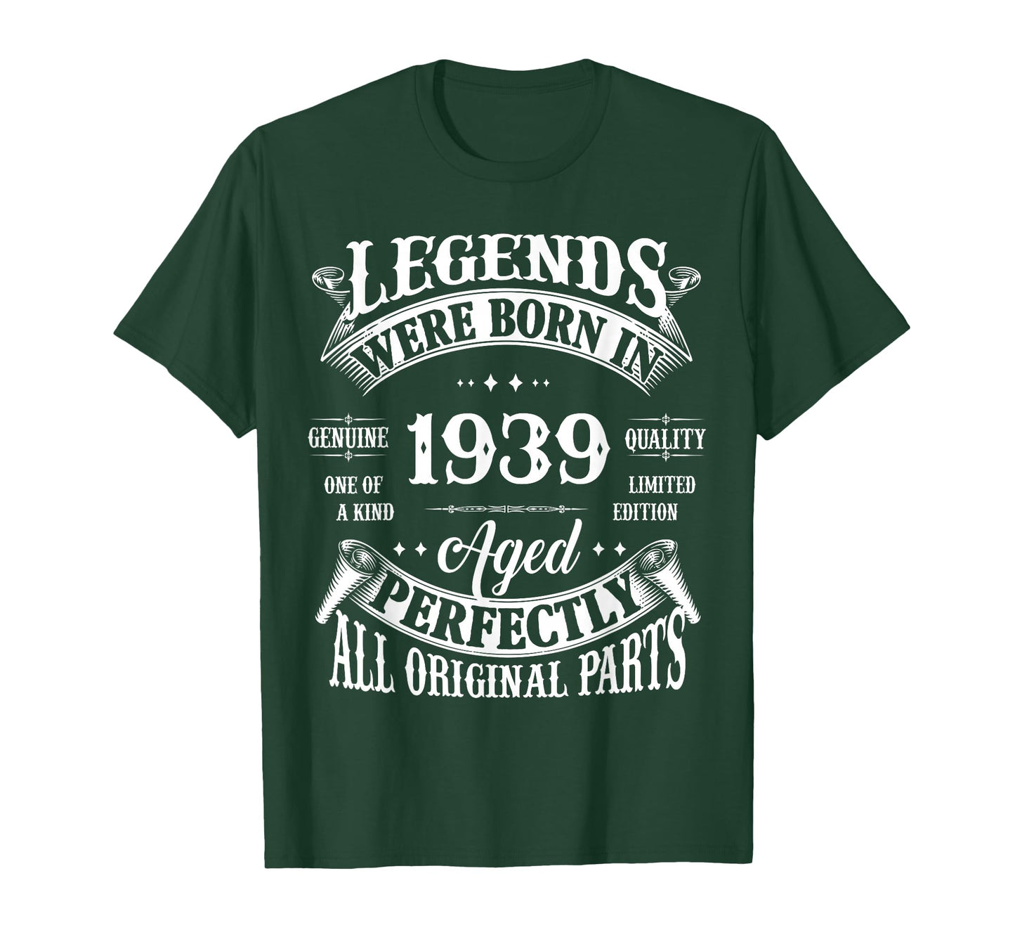 87th Birthday Gift Legend Born in 1939 87 for Years Old T-Shirt