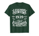 87th Birthday Gift Legend Born in 1939 87 for Years Old T-Shirt