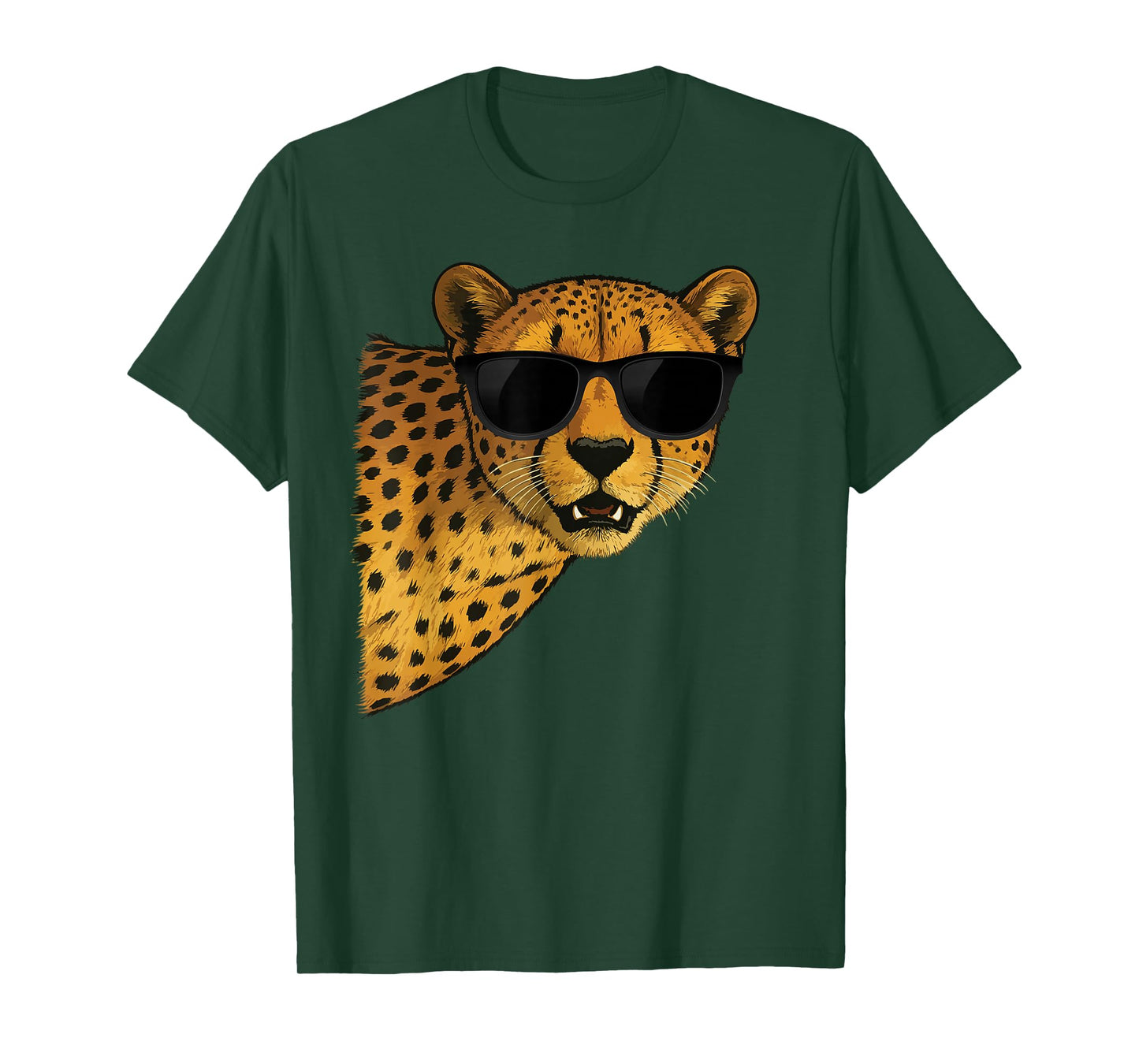 Funny Cheetah Art for Men Women Kids Animal Safari Cheetah T-Shirt