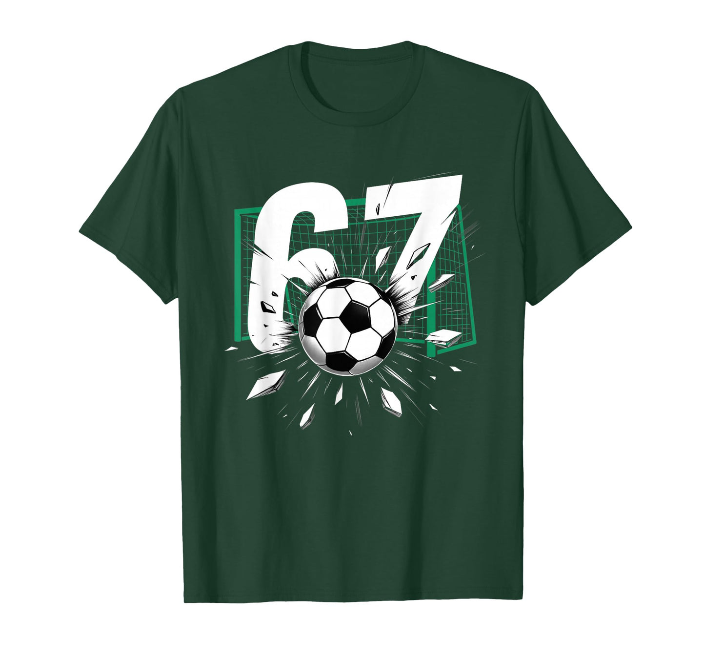 67 Soccer Six Seven 6 7 Meme 67 for Boys Men T-Shirt