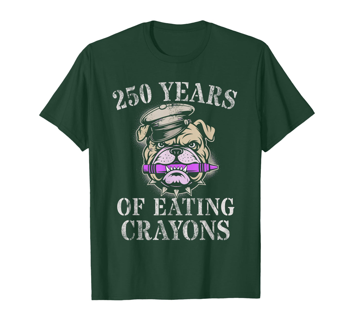 Kawaii 250 Years of Eating Crayons Jarhead Boot Camp T-Shirt
