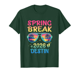 Spring Break Destin 2026 Vacation Trip Sunglasses T-Shirt
