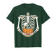 Women Skeleton Pregnancy Announcement Mom Halloween T-Shirt