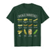 Types of Pickles Varieties Funny Pickle Lover Pickling Adult T-Shirt