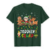 Toddler Squad Elf Reindeer Students Merry Christmas Teacher T-Shirt