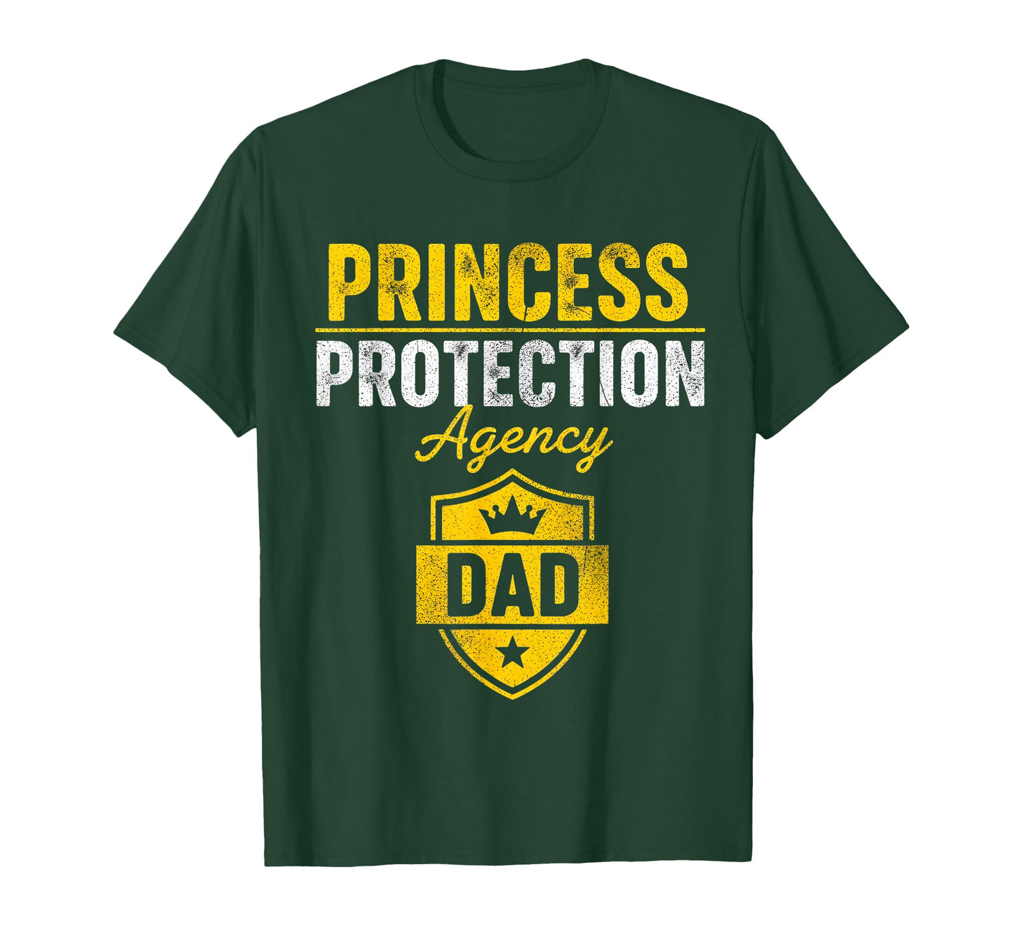 Princess Security Protection Dad Castle Royal Birthday Girls T-Shirt