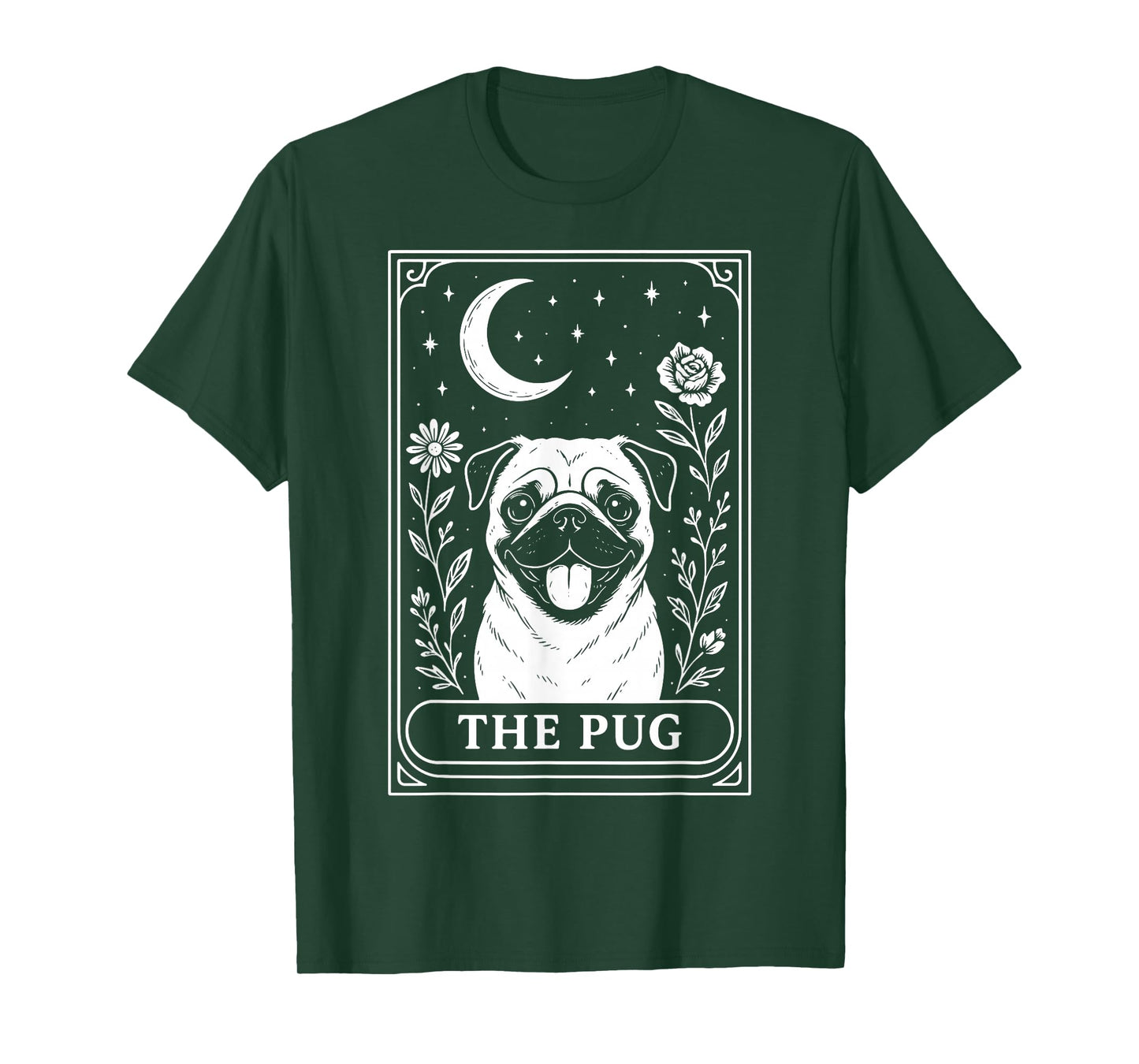 The Pug Tarot Card T-Shirt