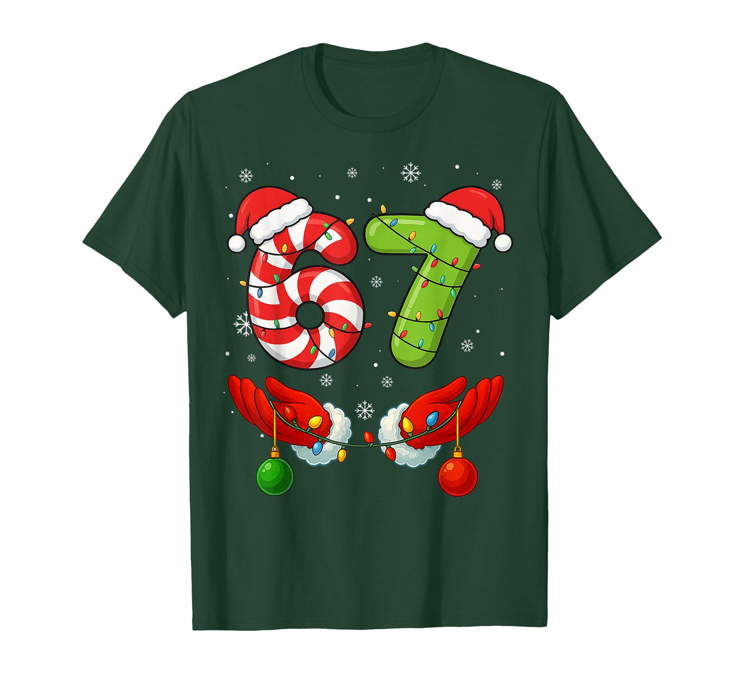 Funny Six Seven 6 7 Meme Kids Women Men Boys Girls Christmas T-Shirt