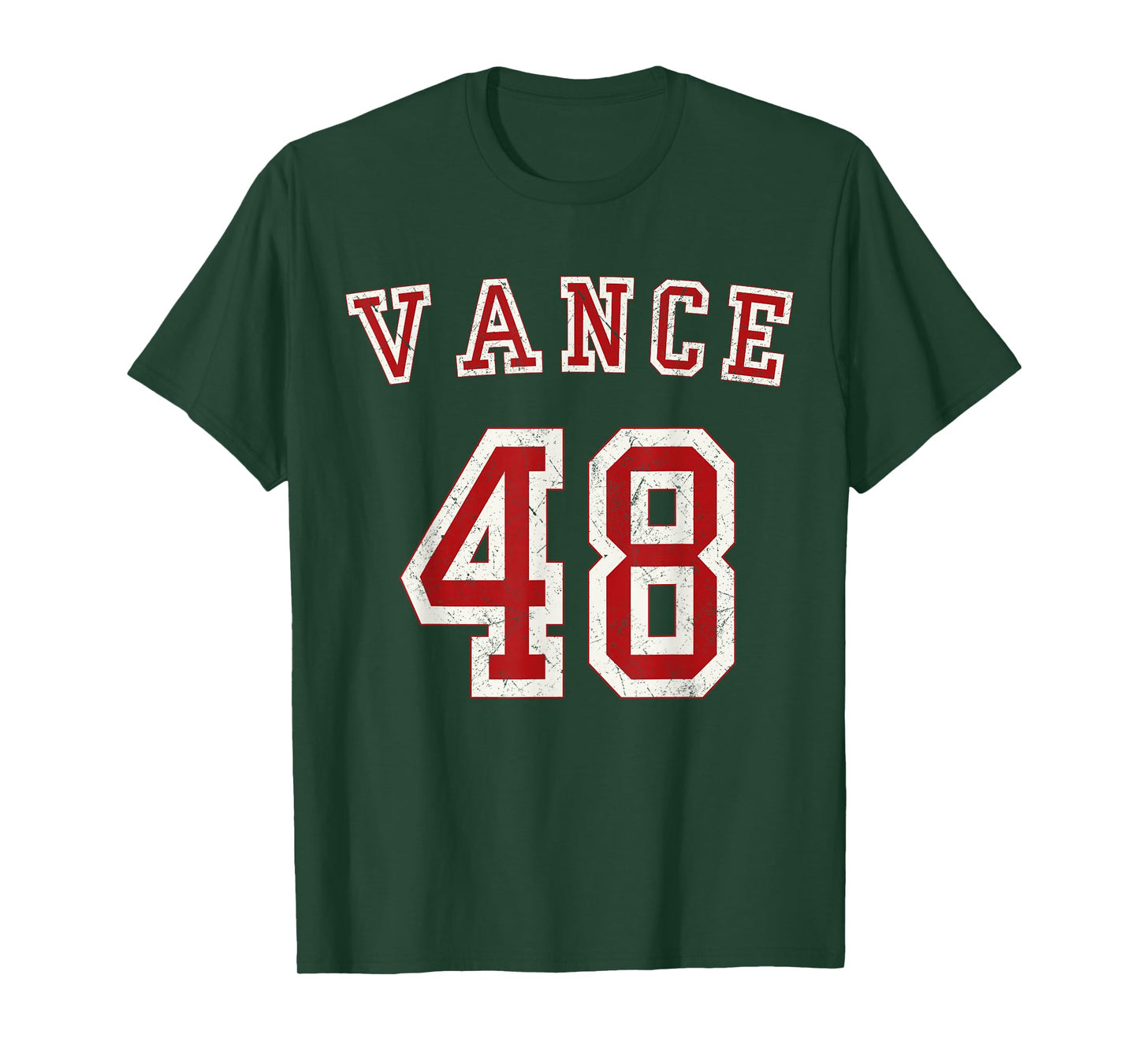 Vance 2028 President 48 US Flag Election Campaign Men Women T-Shirt