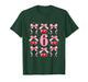Birthday Girl 6Th Birthday Cherry Coquette Bow 6 Years Old T-Shirt