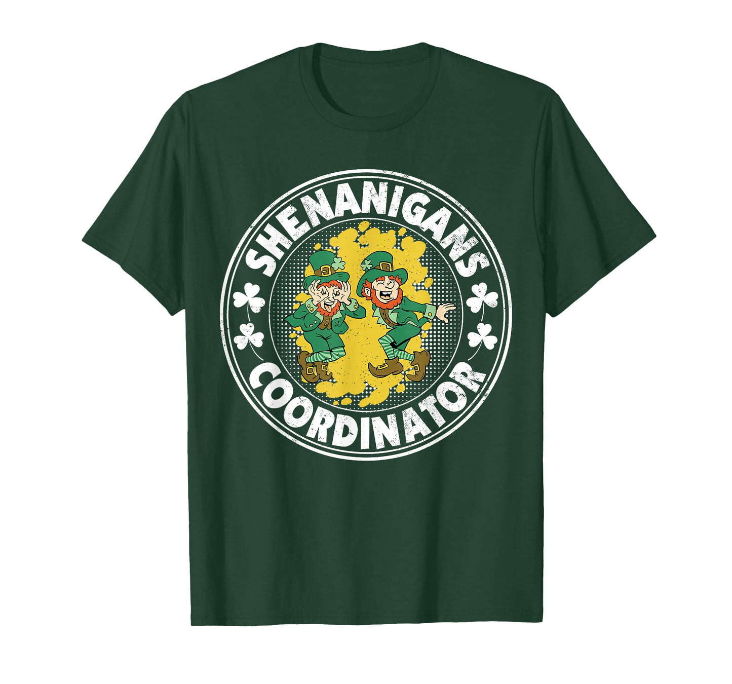 Shenanigans Coordinator Funny St. Patrick’s Day Leprechaun T-Shirt