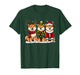 Retro Christmas Shiba Inu Santa Reindeer Dog Lover T-Shirt