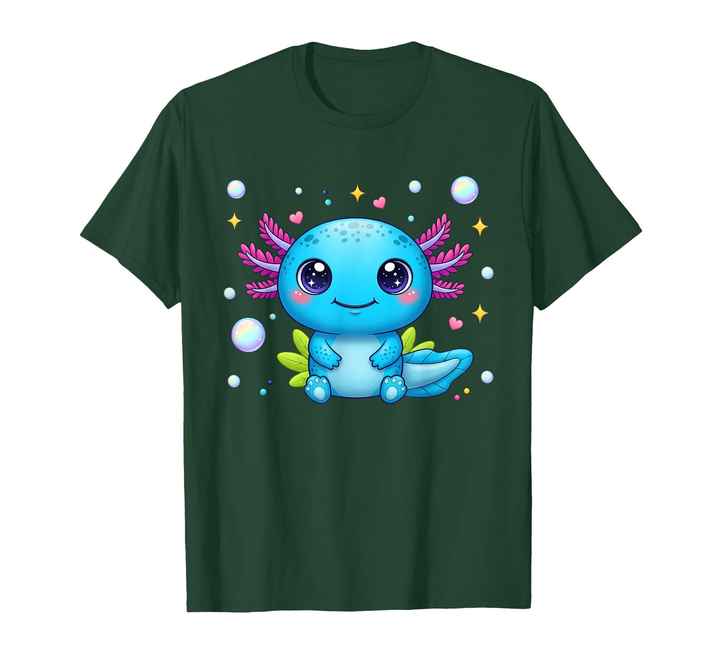 Kawaii Axolotl Cute Anime Funny Axolotls for Toddler Kids T-Shirt