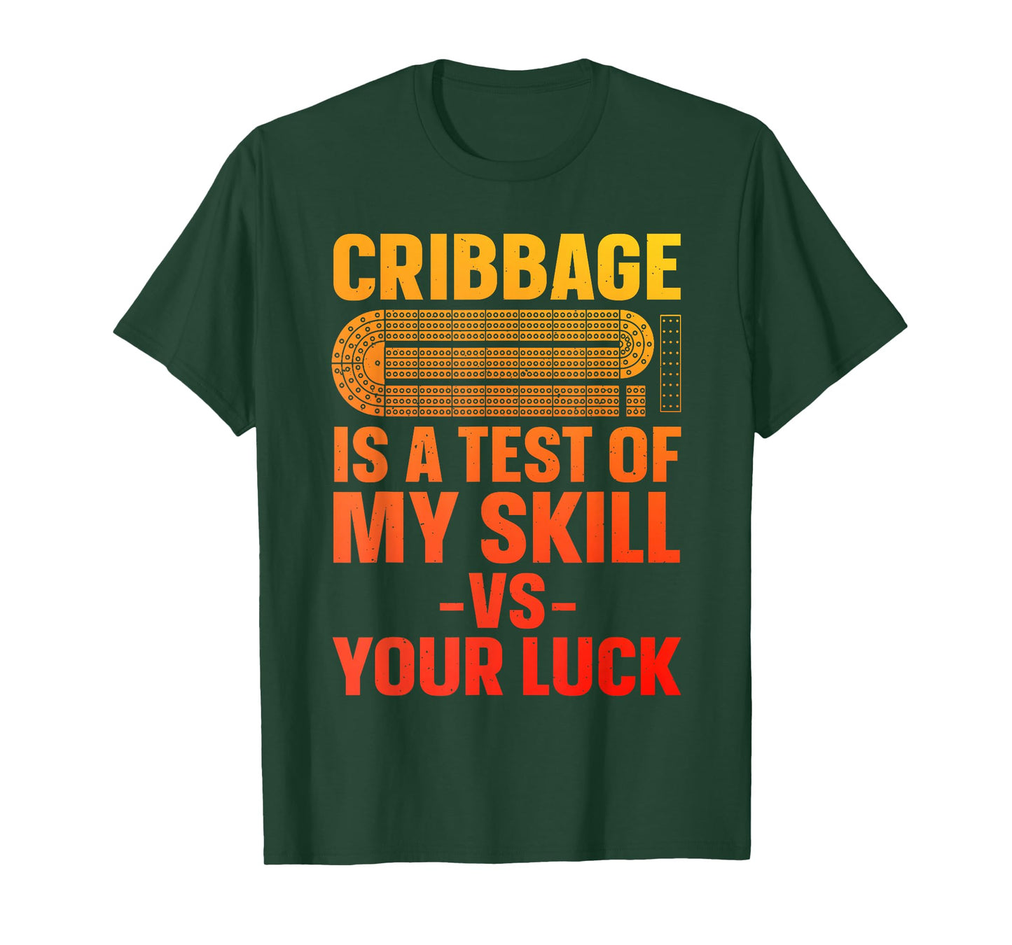 Funny Cribbage Design for Men Women Card Game Cribbage Lover T-Shirt