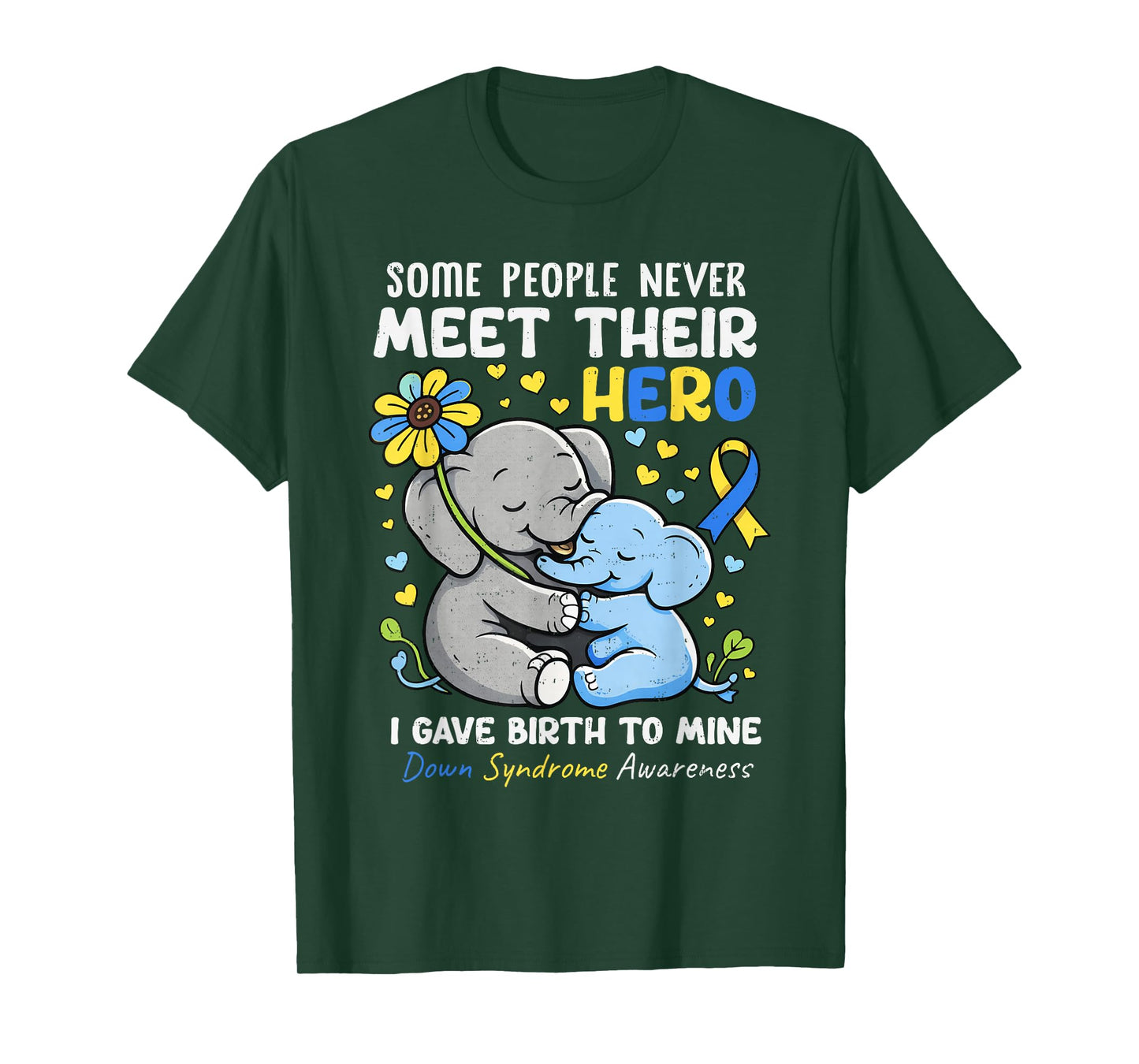 Proud Mom Down Syndrome Awareness Trisomy 21 Mother Womens T-Shirt