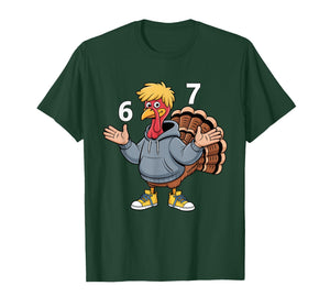 Cool Turkey 67 Funny Hip Hop Hoodie 67 Thanksgiving Gift T-Shirt