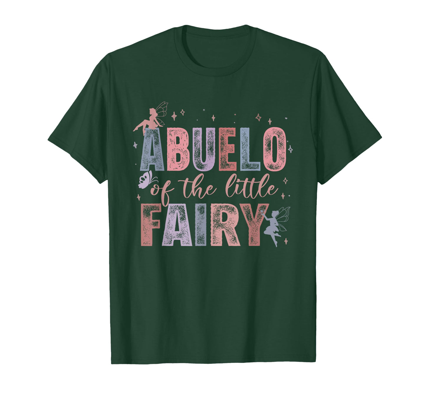 Abuelo of The Little Fairy 1St Birthday Girl Fairytale T-Shirt