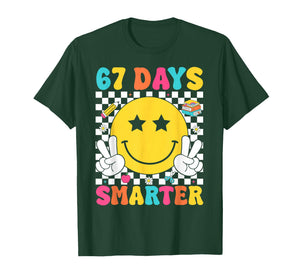 67 Days Smarter 67 Meme 6 7 Numbers Six Seven Teacher Kids T-Shirt
