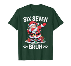 67 Six Seven Burh Christmas 6 7 Meme T-Shirt