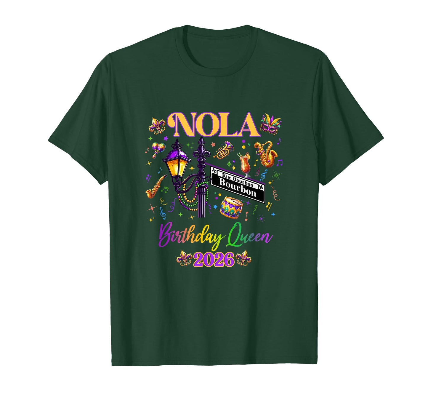 New Orleans Nola 2026 Girls' Birthday Bachelorette T-Shirt