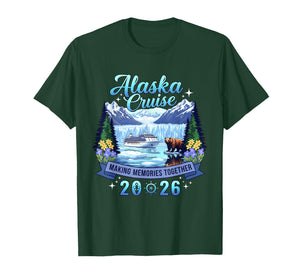 Alaska Cruise 2026 Cruisin Together Family Trip T-Shirt