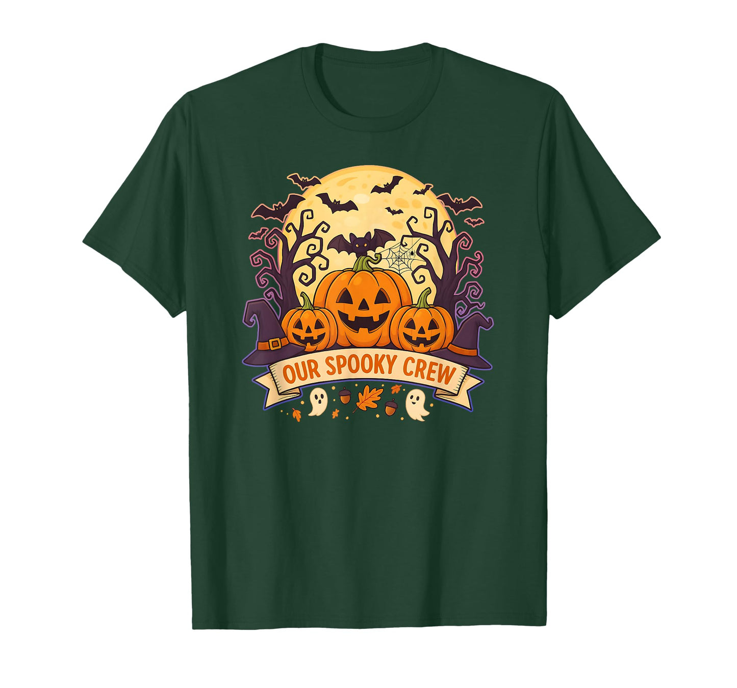 Pumpkin Picking Outing Matching – Halloween Pumpkins & Bats T-Shirt