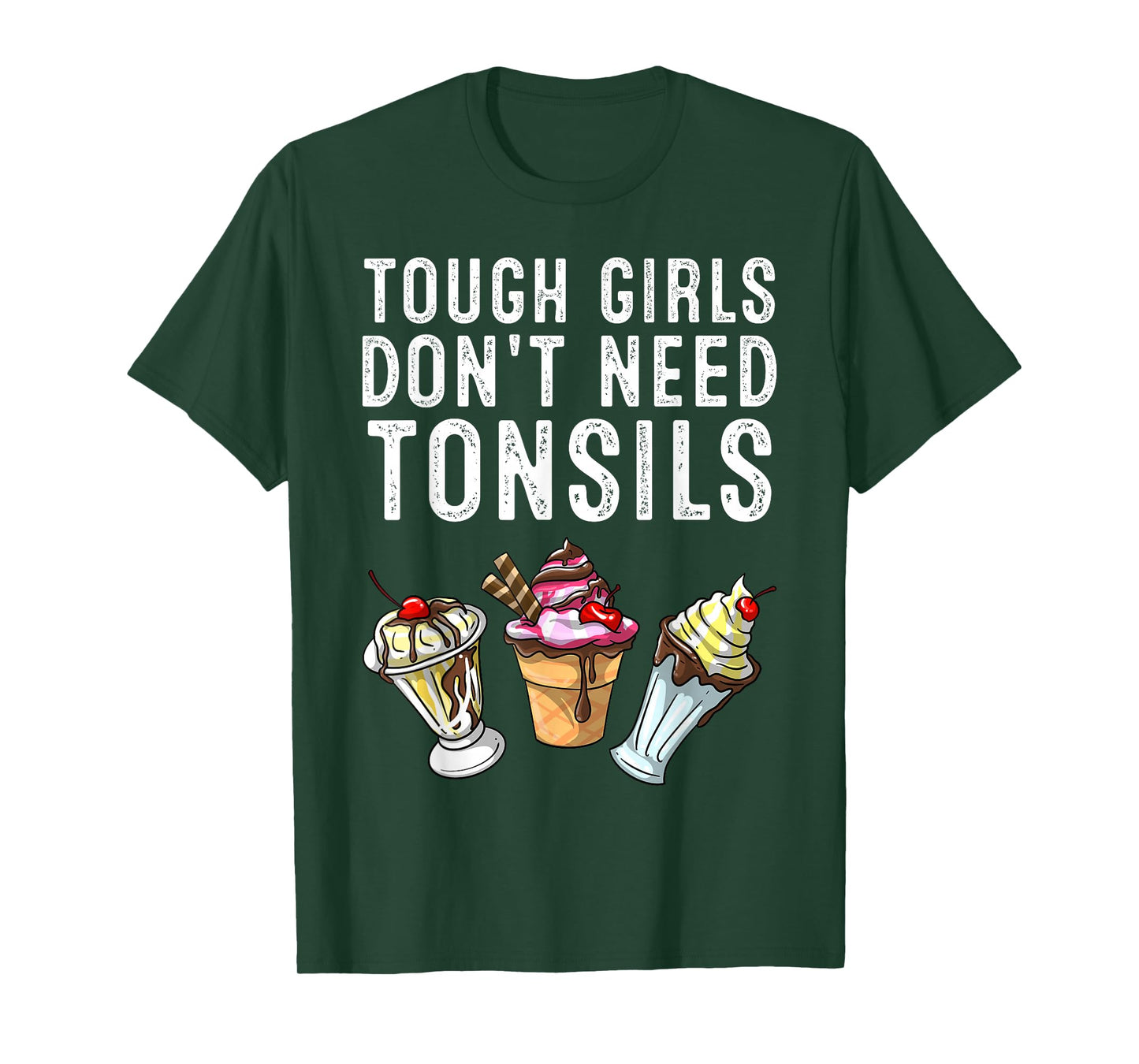 Tonsil Removal Art for Girls Women Tonsillectomy Tonsils Out T-Shirt