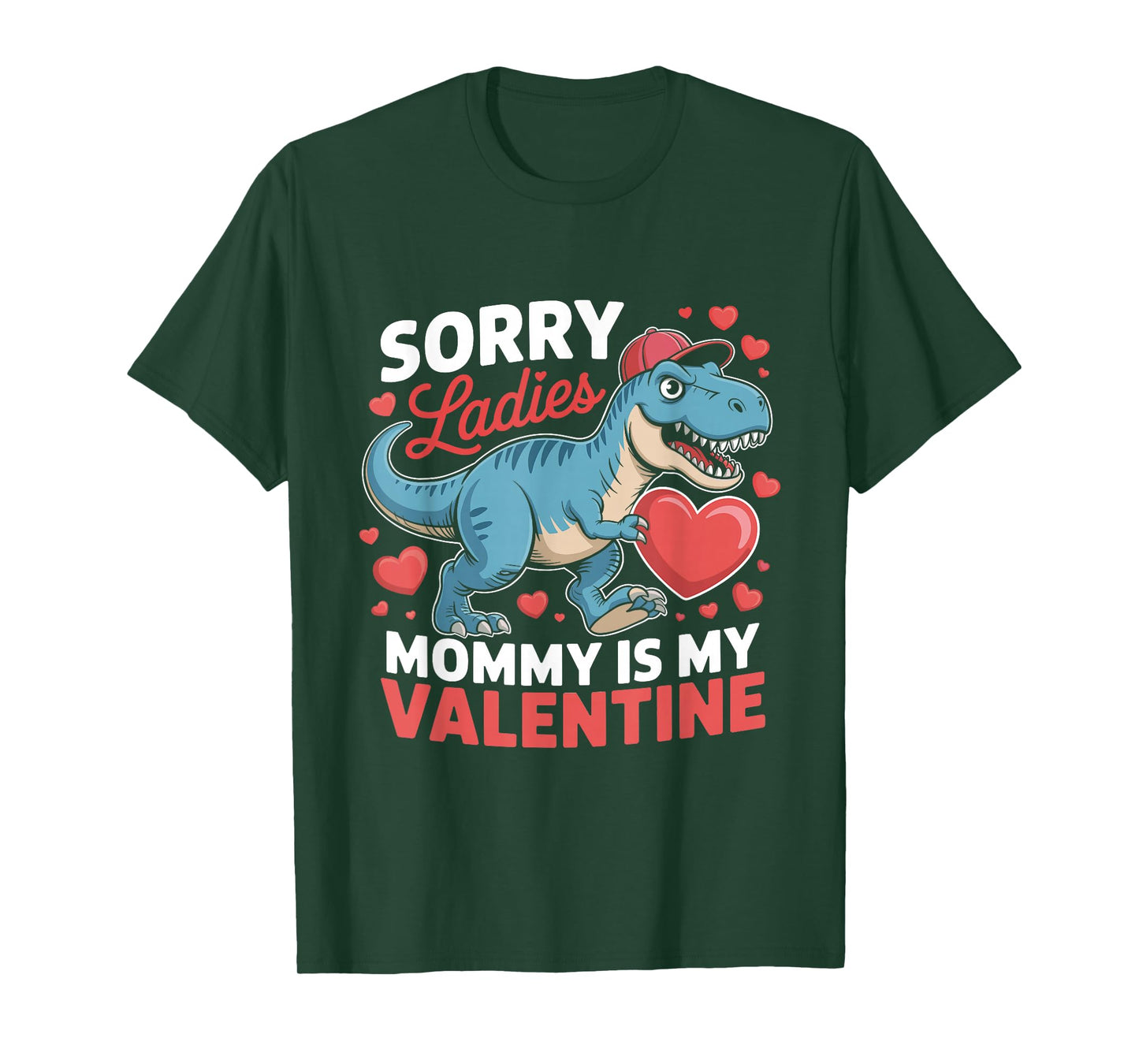 Sorry Ladies Mommy is My Valentine Boys Valentines Day T-Shirt