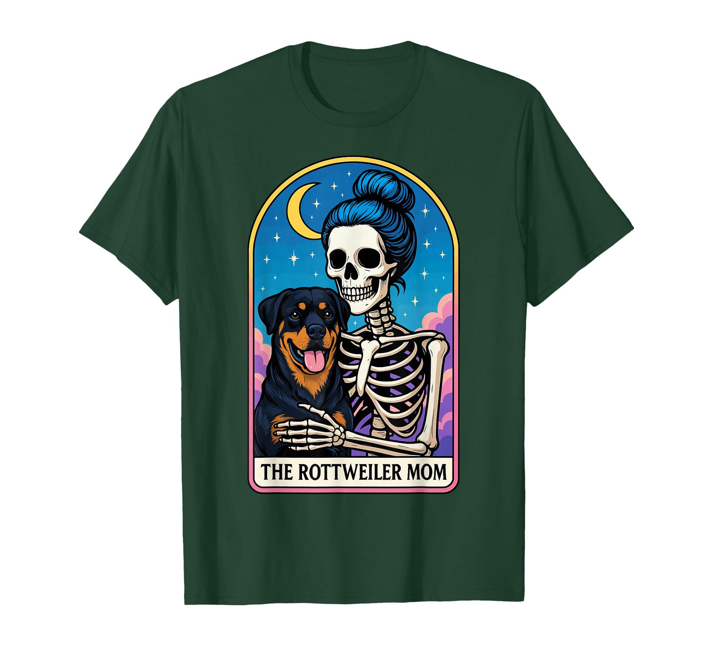The Rottweiler Mom Tarot Card T-Shirt