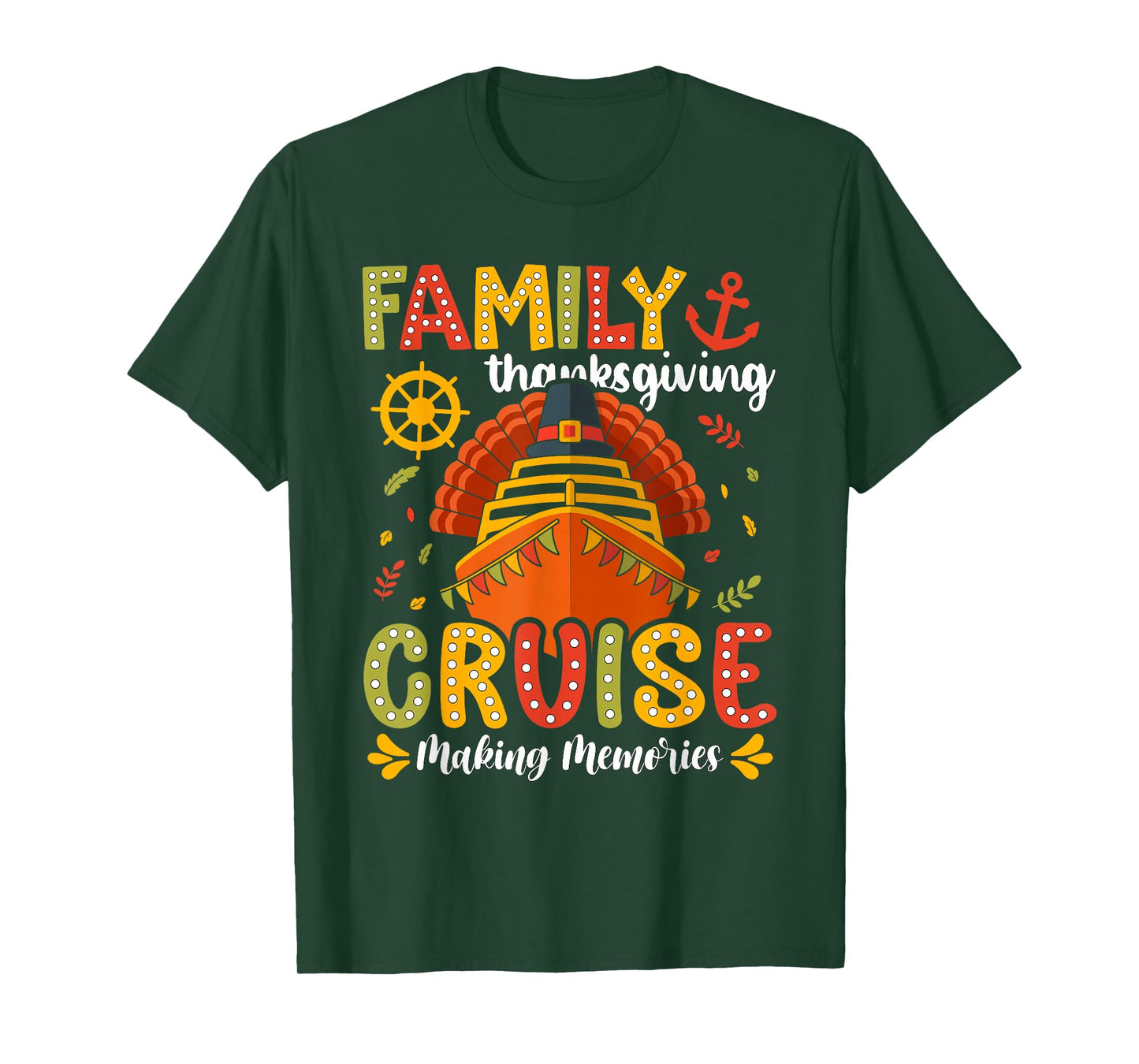 Matching Family Thanksgiving Cruise 2025 Vacation Trip Ship T-Shirt
