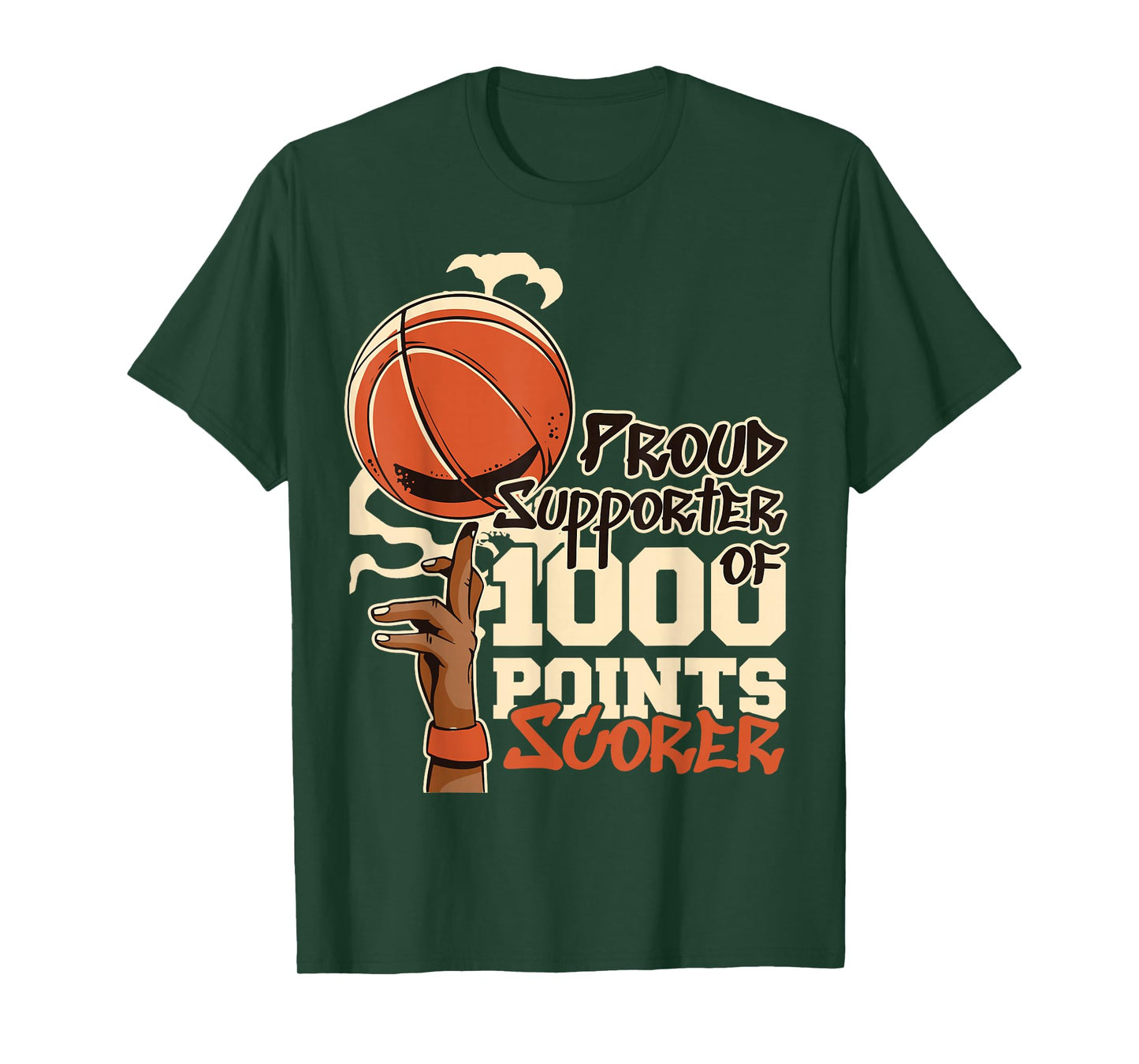 1000 Points Basketball Scorer Basketball Player Supporter T-Shirt