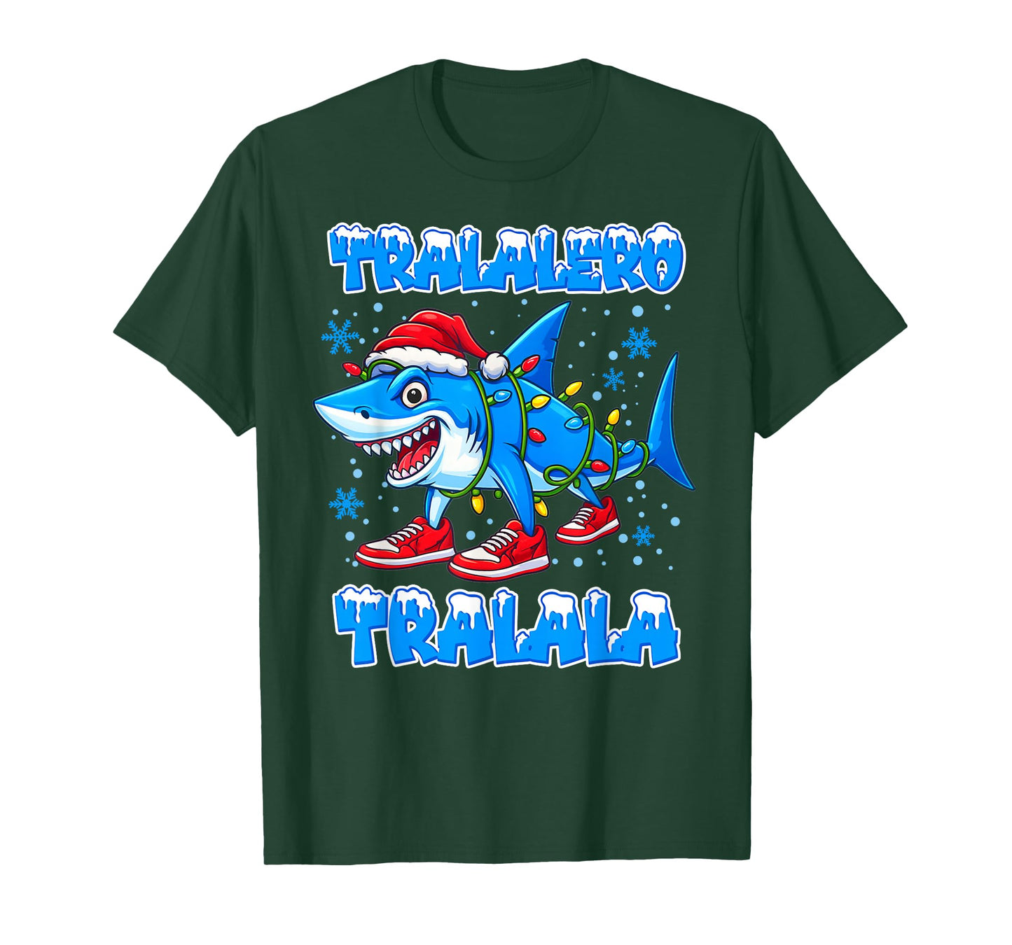 Funny Christmas Italian Brain Rot for Men Women Boy Kids T-Shirt