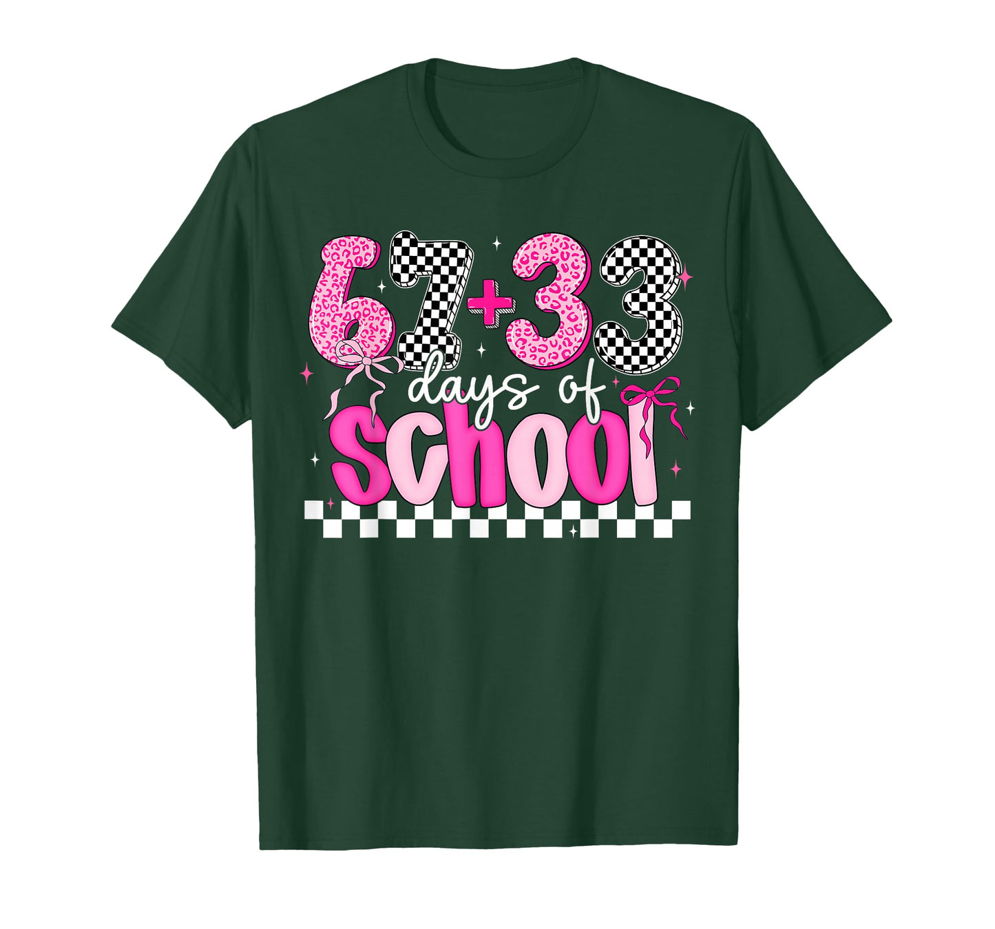 100 Days of School for Teacher Kids Girls Students Boys T-Shirt