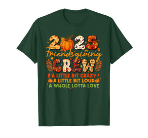 Thanksgiving 2025 Friendsgiving Crew Best Friend Matching T-Shirt