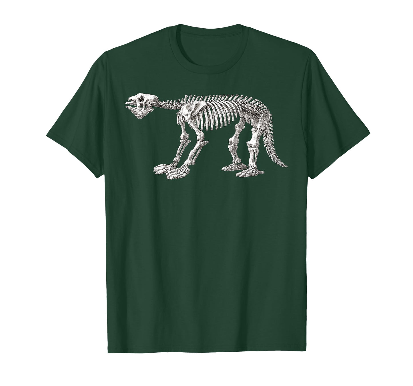 Megatherium americanum Fossil Paleoart Paleontology Science T-Shirt