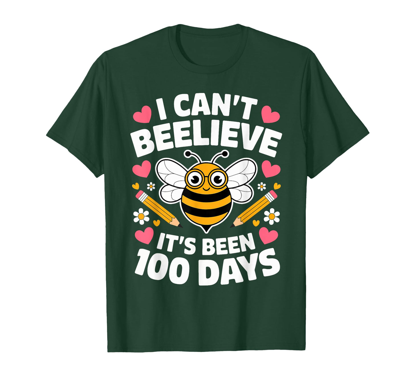 I Can't Believe It's Been 100 Days of School Kids Teaches T-Shirt
