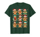 Music Teacher Christmas Gingerbread Playing Musical Musician T-Shirt