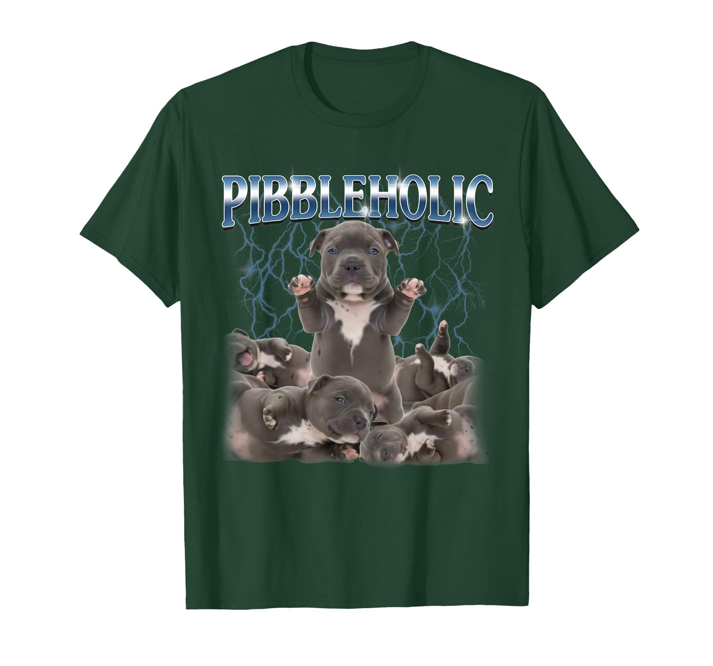 Pibbleholic Pibble Meme Wash Ma Belly T-Shirt