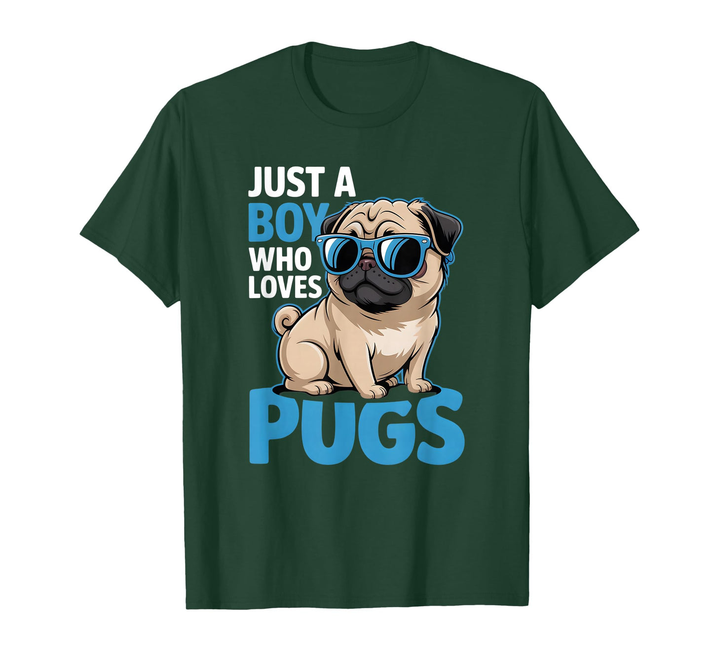 Boys Pug T-Shirt