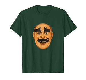 Cat Mustache & Eyebrow Cats – Meowstache Retro Meme T-Shirt