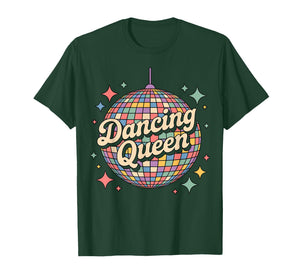 Dancing Queen Disco Ball Quote Party T-Shirt