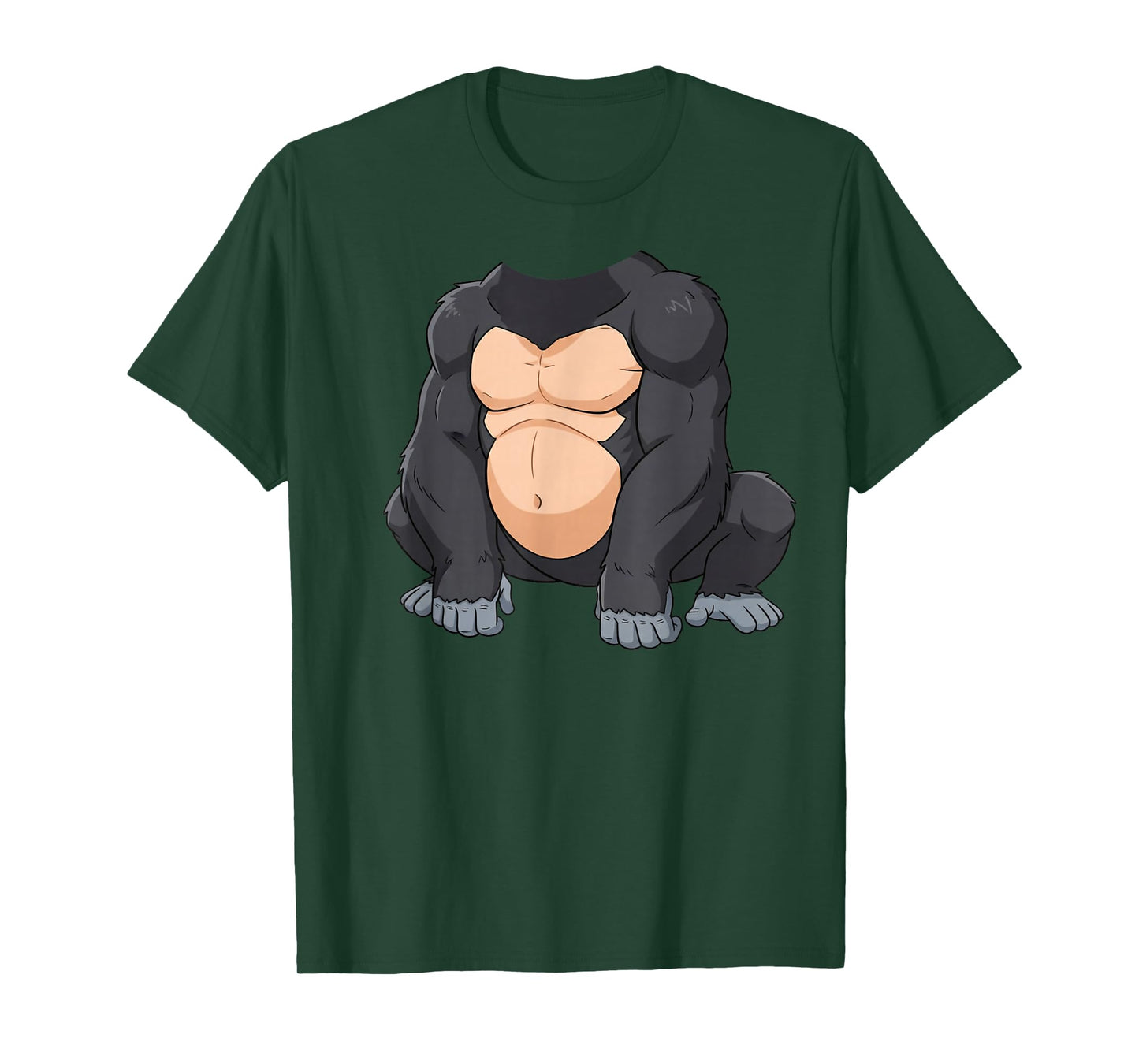 Funny Gorilla Body Costume Gorillas Gifts for Men Women Kid T-Shirt
